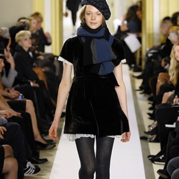 marc jacobs velvet dress